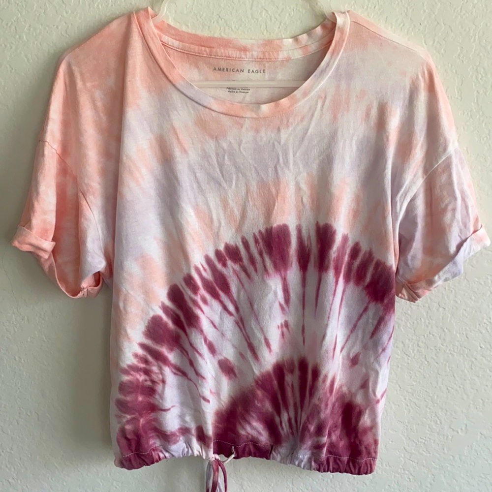 American Eagle tie dye top
